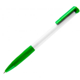Шариковая ручка Neopen N13, белая с зелёным