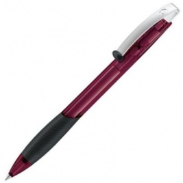 Шариковая ручка Senator Matrix Clear, т.красная