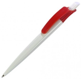Шариковая ручка Dreampen Gladiator, бело-красный