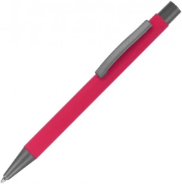 Ручка металлическая шариковая Vivapens MAX SOFT, розовая