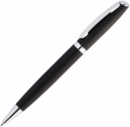 Ручка металлическая шариковая Vivapens VESTA SOFT, чёрная