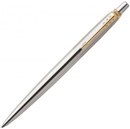 Ручка металлическая шариковая Z-PEN, JOTTO, серебристая с золотистыми деталями