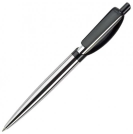 Шариковая ручка Dreampen Doppio Chrome Metal, с чёрной вставкой