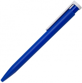 Ручка пластиковая шариковая Stanley, синяя с белым