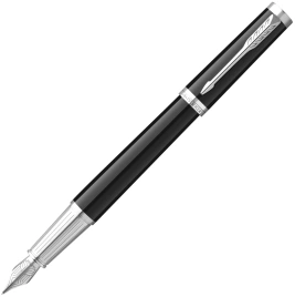 Перьевая ручка Parker Ingenuity Core F570 (2181994) Black СT; перо F; сталь нержавеющая; подар.кор.