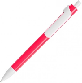Шариковая ручка Lecce Pen FORTE NEON, тёмно-розовая с белым