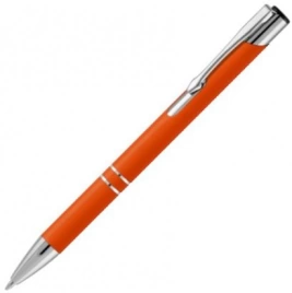 Ручка металлическая шариковая Vivapens KOSKO SOFT MIRROR, оранжевая