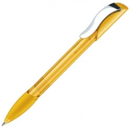 Шариковая ручка Senator Hattrix Metal Clear, жёлтая