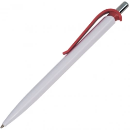 Ручка пластиковая шариковая Z-PEN Efes, белая с красным