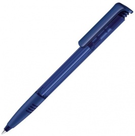 Шариковая ручка Senator Super Hit Clear Soft Grip Zone, тёмно-синяя