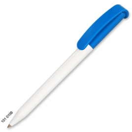 Ручка пластиковая шариковая Grant Automat Classic Mix, белая с голубым