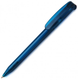 Ручка пластиковая шариковая Grant Automat Transparent, прозрачно сине-зелёная