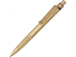 Ручка пластиковая c минералами шариковая Prodir QS30 PQSS Stone, золотистая