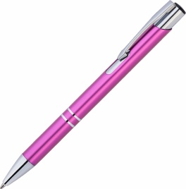 Ручка металлическая шариковая Vivapens KOSKO PREMIUM, розовая