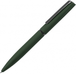 Ручка металлическая шариковая B1 Francisca, тёмно-зелёная с серебристым