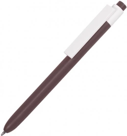 Шариковая ручка Neopen Retro, коричневая с белым
