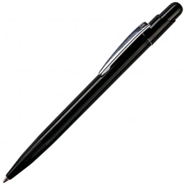 Шариковая ручка Lecce Pen Mir Metal Clip, чёрная с серебристым