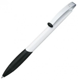 Шариковая ручка Senator Matrix Polished, бело-чёрная