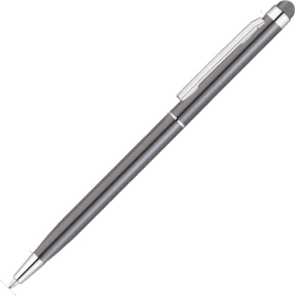 Ручка металлическая шариковая Vivapens KENO METALLIC, графитовая