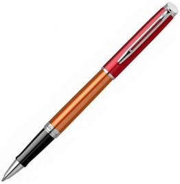 Ручка роллер Waterman Hemisphere (2118235) Sunset Orange F черные чернила подар.кор.