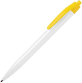Шариковая ручка Neopen N8, белая с жёлтым