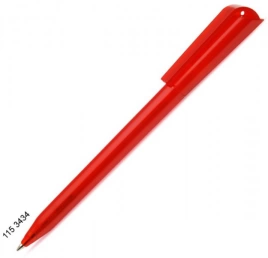 Ручка пластиковая шариковая Grant Prima Transparent, прозрачно-красная