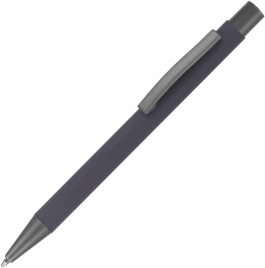 Ручка металлическая шариковая Vivapens MAX SOFT, графитовая