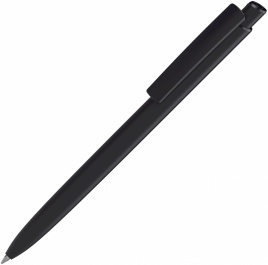 Ручка пластиковая шариковая Vivapens POLO SOFT FROST, чёрная