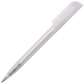 Ручка пластиковая шариковая Carolina Frost, белая
