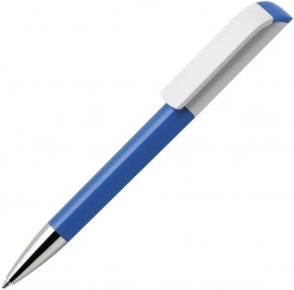 Шариковая ручка MAXEMA TAG, лазурная с белым