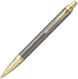 Ручка шариков. Parker IM Premium Pioneers K329 (2200954) Arrow Grey GT M; син. черн.; подар.кор.