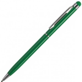 Ручка металлическая шариковая B1 TouchWriter, зелёная