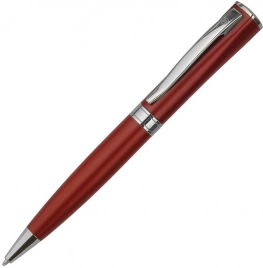 Ручка металлическая шариковая B1 Wizard Chrome, тёмно-красная