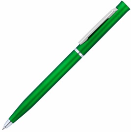 Ручка пластиковая шариковая Vivapens EUROPA METALLIC, зеленая