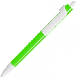 Шариковая ручка Lecce Pen FORTE NEON, зелёная с белым