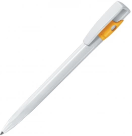 Шариковая ручка Lecce Pen Kiki, бело-жёлтая