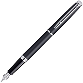 Перьевая ручка Waterman Hemisphere (S0920810) Matte Black CT; F перо сталь с хромированным покрытием; подарочная коробка