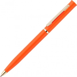 Ручка пластиковая шариковая Vivapens EUROPA GOLD, оранжевая