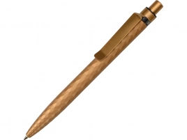 Ручка пластиковая с минералами шариковая Prodir QS01 PQSS Stone, брозовая