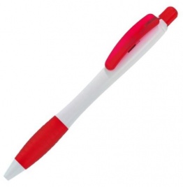 Шариковая ручка Dreampen Aston Classic, белая с красным