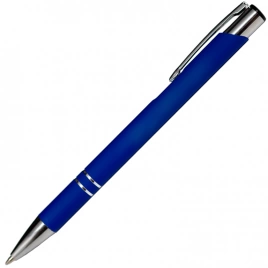 Ручка металлическая шариковая Z-PEN, COSMO Soft Touch, синяя
