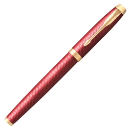 Перьевая ручка Parker IM Premium F318 (2143650) Red GT F; сталь нержавеющая; подар.кор.