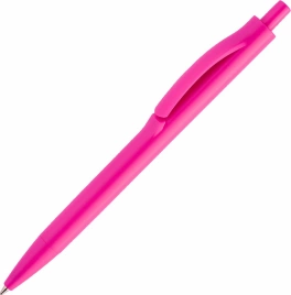 Ручка пластиковая шариковая Vivapens IGLA COLOR, розовая
