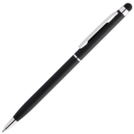Ручка металлическая шариковая Vivapens KENO SOFT, чёрная