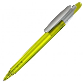 Шариковая ручка Lecce Pen OTTO FROST SAT, жёлтая с серебристым