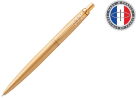 Шариковая ручка Parker Jotter Monochrome XL SE20 (2122754); зол.мат. M; син. черн.; подар.кор.