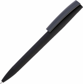 Ручка пластиковая шариковая Vivapens ZETA SOFT, чёрная