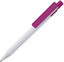 Шариковая ручка Lecce Pen ZEN, белая с розовым