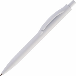 Ручка пластиковая шариковая Vivapens IGLA COLOR, белая