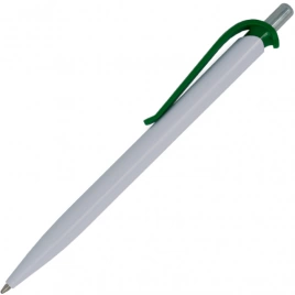 Ручка пластиковая шариковая Z-PEN Efes, белая с тёмно-зелёным